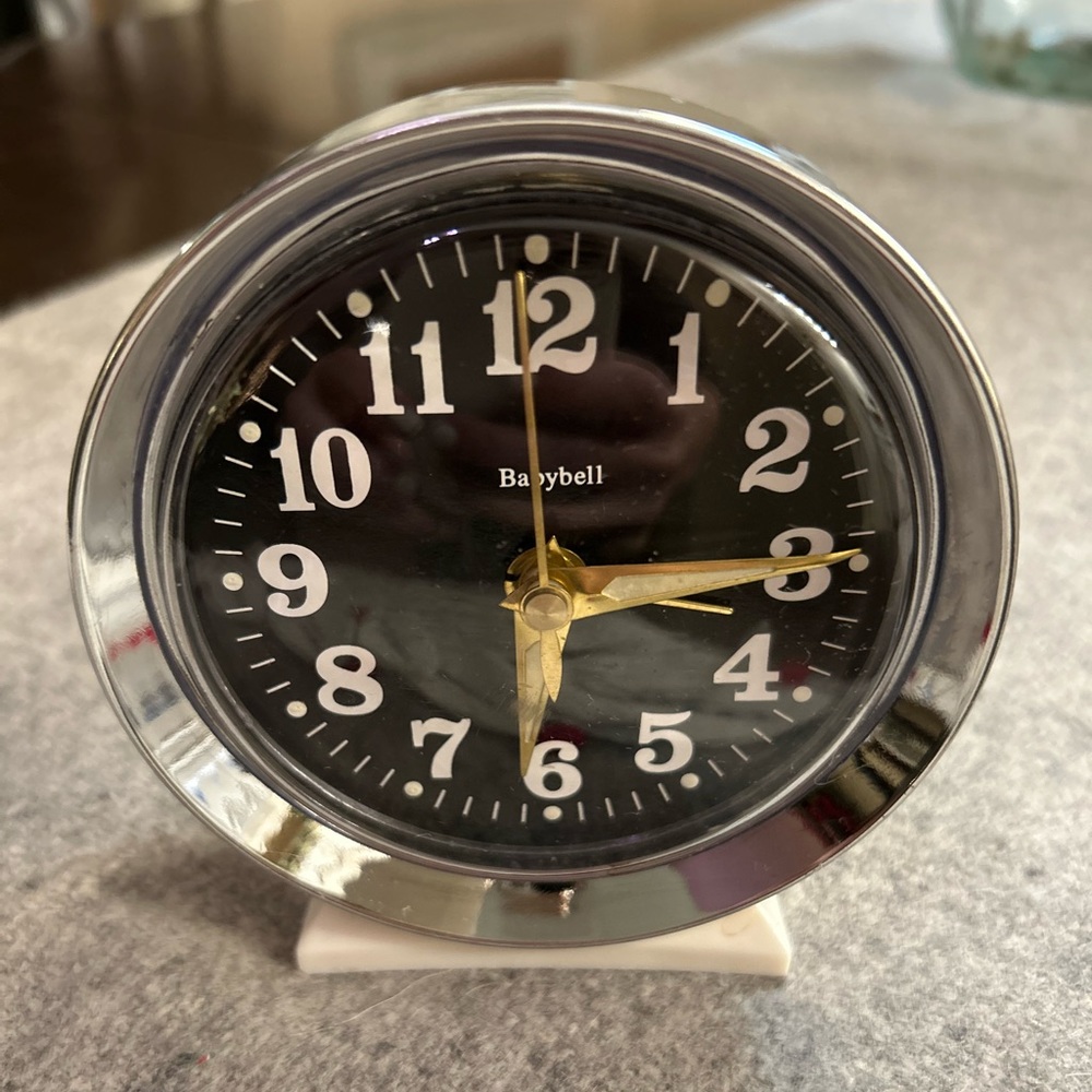 Baby bell vintage 1966 clock